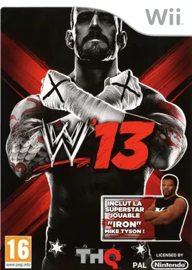 WWE 13 box cover front